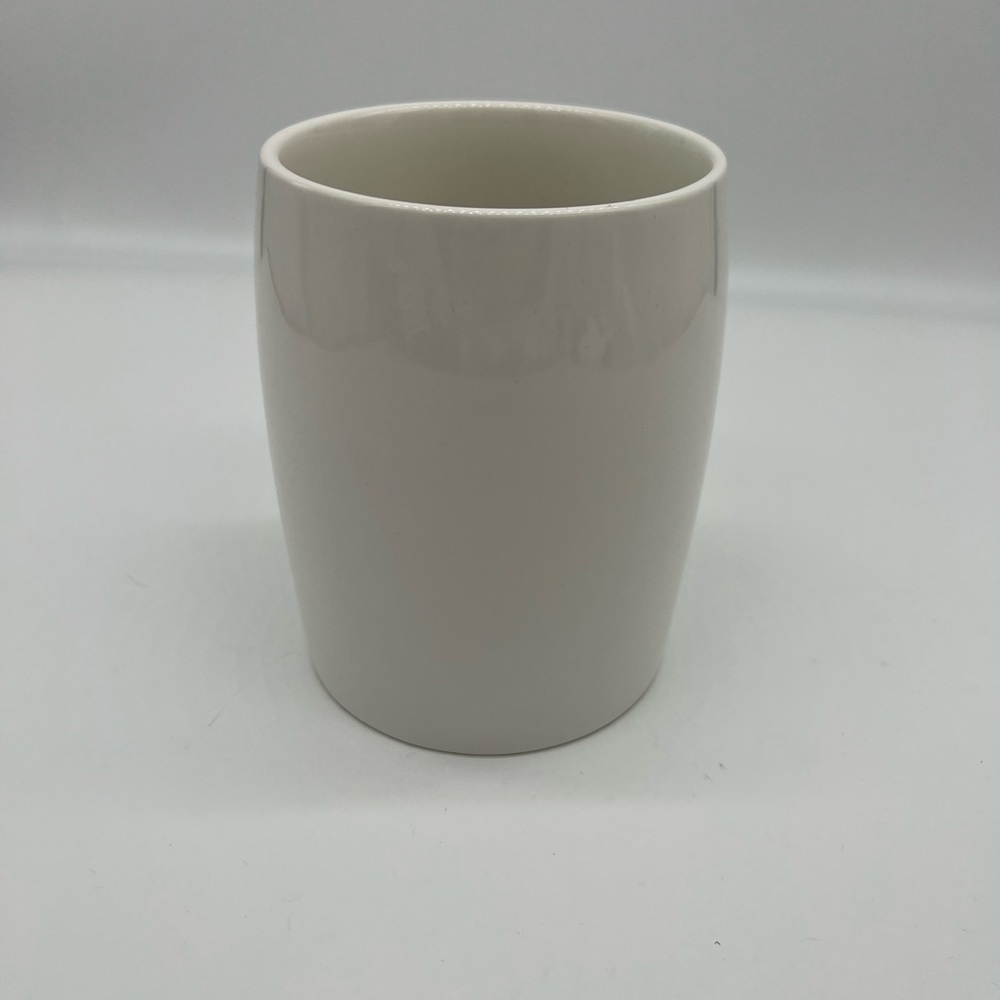 Starbucks 2009 Coffee Kitchen Storage Canister Utensil Jar White Ceramic… - Picture 3 of 6